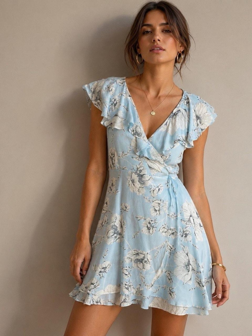 Free People French Quarter Wrap Dress